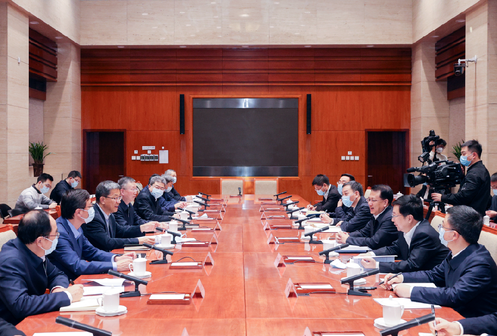 教育部與重慶市舉行部市會商會議